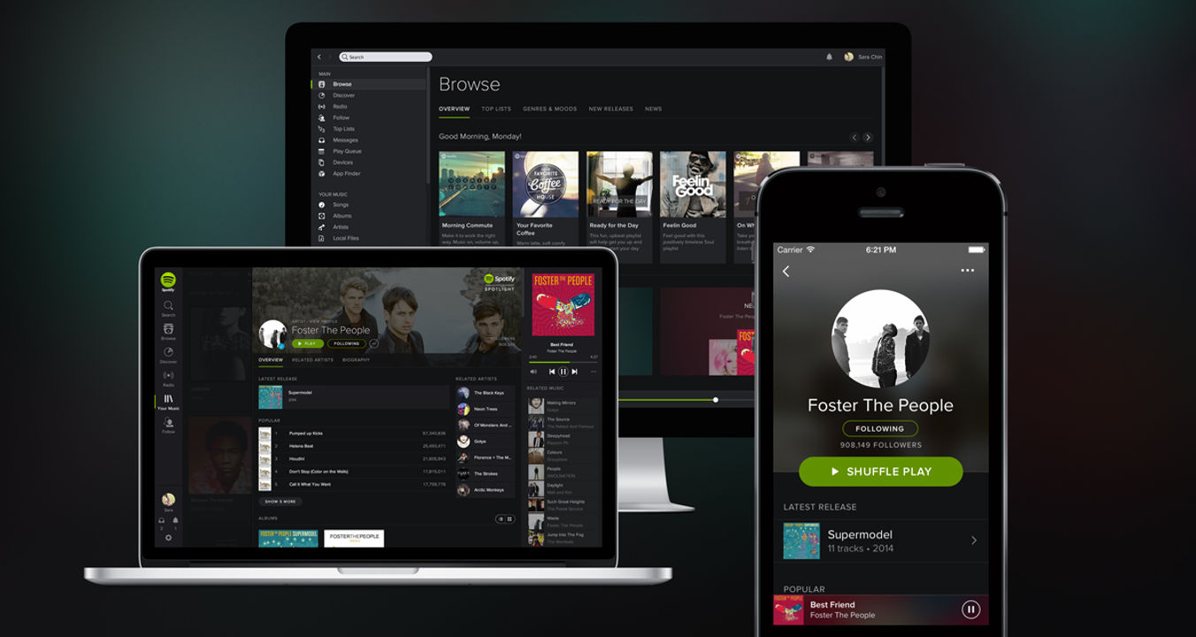 Testa Spotify Premium 3 Månader